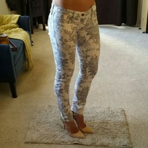 Mavi Jeans Serena 24 floral cigarette leg